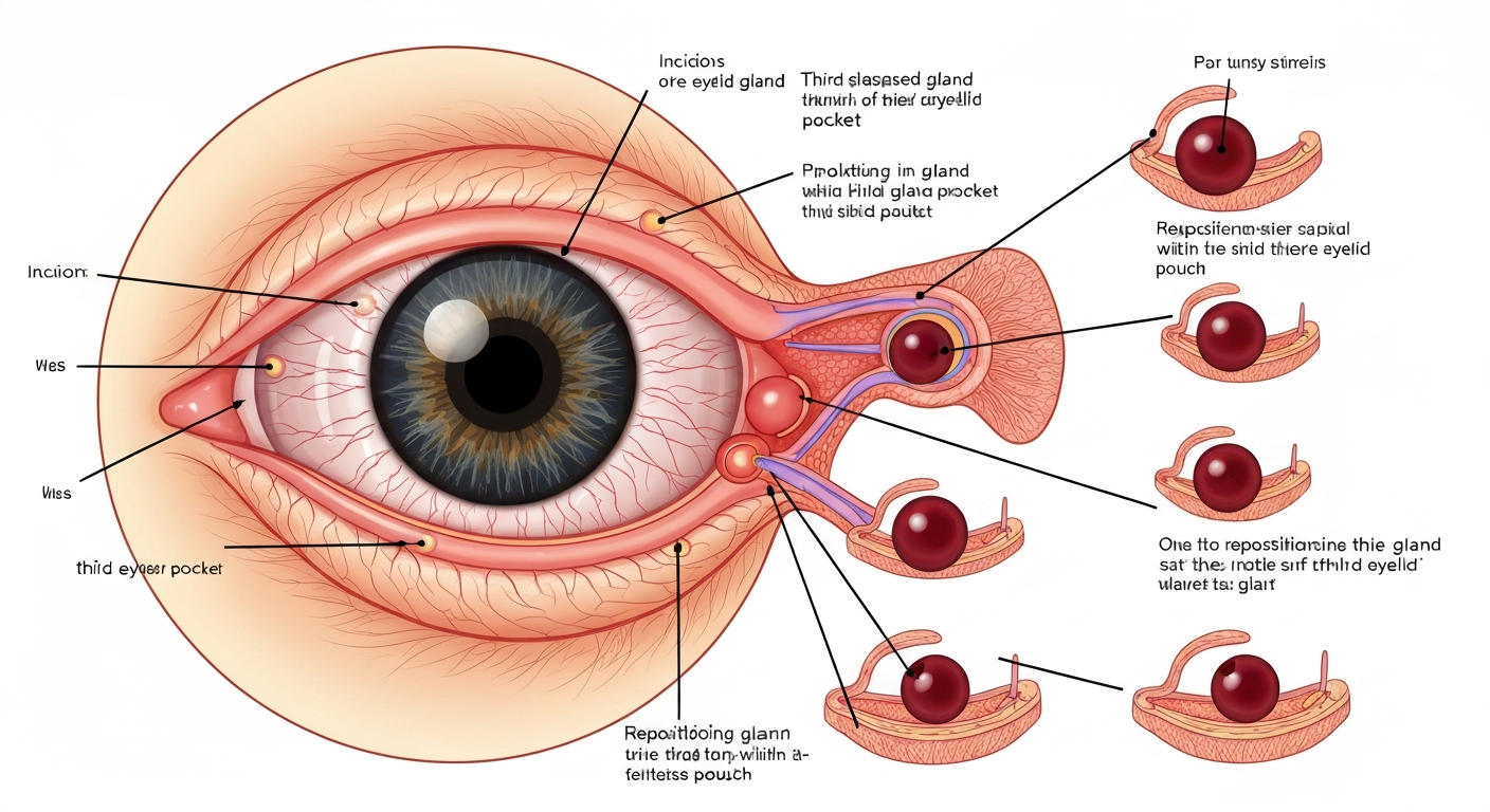 Cherry Eye Surgery (Gland Repositioning)